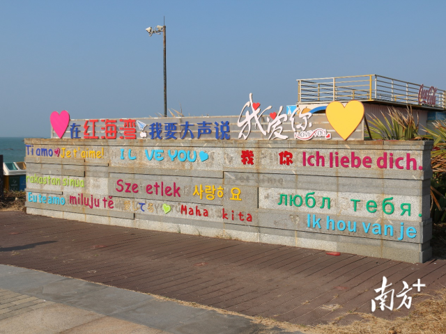 红海湾遮浪奇观景区。 图片